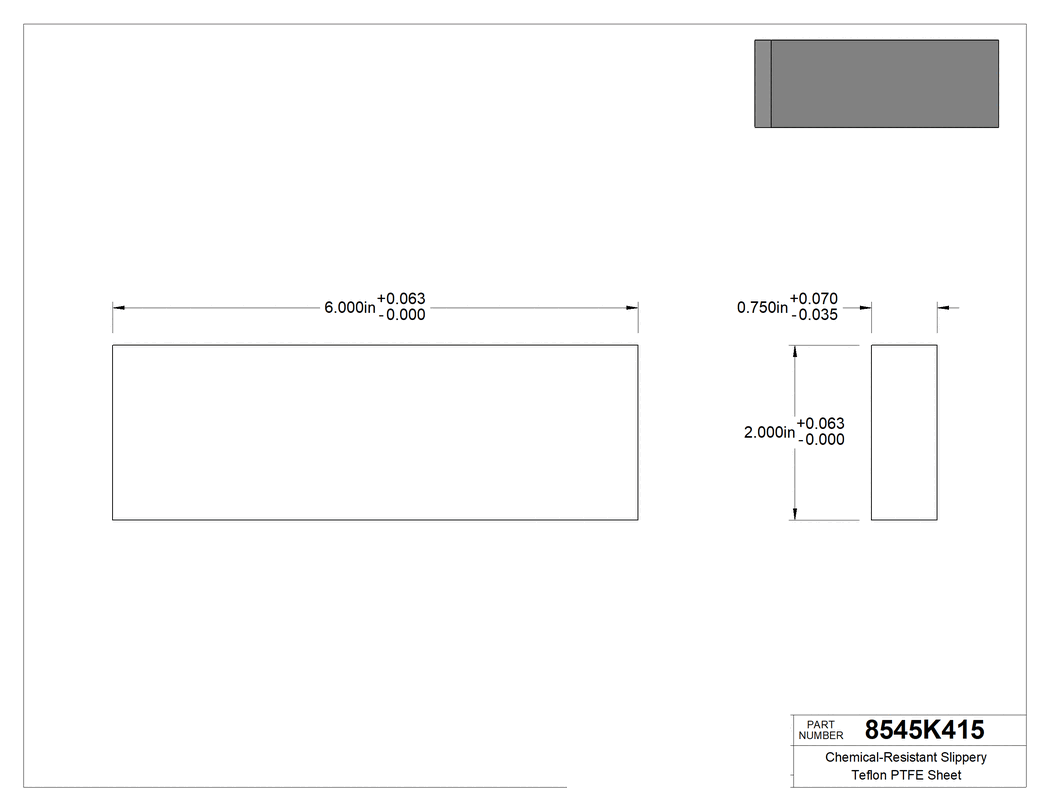 Technical drawing - 8545K415